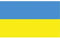 TrendClub100® Fahne Flagge „Ukraine UA“ - 150x90 cm / 90x150cm