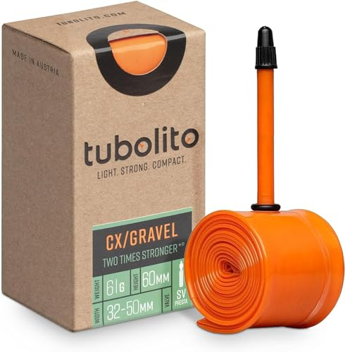 Tubolito Unisex CX / Kies Innenrohr, Orange, 700x30-40mm