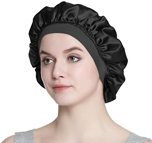 Sleeping Cap for Short Hair Women Night Hat Natural Hair Bonnet