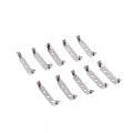 Broschennadeln, 50 Stück Sicherheitsnadeln Pin Nadel, Brosche Pin Backs Sicherheitsverschluss Bar Pin, für Schmuck Handwerk, 32mm