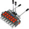 waltyotur Hydraulisches Richtungssteuerventil mit 2 Joysticks, 6 Spulen, 11 GPM, SAE-Anschlüsse, 3625 PSI für kleine Traktoren, Traktoren, Lader, Holzspalter