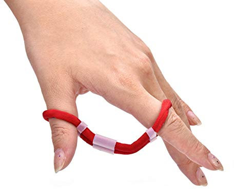 Joyzan Tir à l'arc Doigt Sling Réglable, Fingersling Doigt Sling Matériau Doux élastique Classique Chasse Accessoire Extérieur Résistant Usure Archery Tissu Recourbé Plein Air Dragonne Recurve