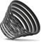CELLONIC Step Up Ring Filteradapter Set: Objektiv Filtergewinde Adapter 49 mm auf 52mm 55mm 58mm 62mm 67mm 72mm 77mm 82mm, Metall Gegenlichtblende, Filterring Kit Filter Gewinde Konverter Adapterring