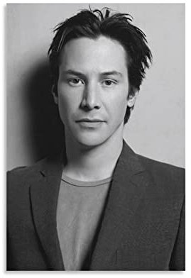 Keanu Reeves Poster für Schlafzimmer, Ästhetik, Bilddruck, Leinwandbild, 20 x 30 cm