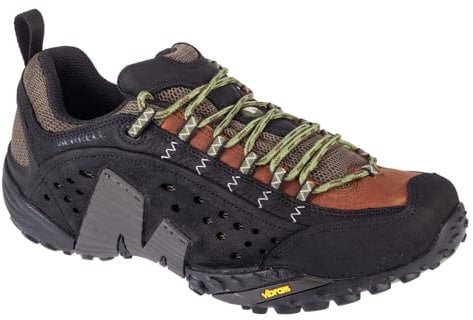 Merrell Herren Trekking Shoes, Schwarze Nussschale, 46 EU