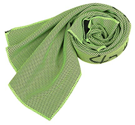 Alipis Grünes Kälte Handtuch aus Polyester für Sport und Outdoor