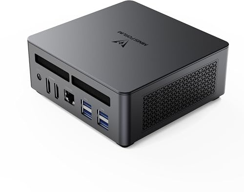 MINISFORUM Mini PC AMD Ryzen 9 7940HS (8C/16T, fino a 5,2 GHz) 64 GB DDR5 1TB PCIe4.0 SSD Micro PC, 2 x USB4 (DP|8K)/2 x HDMI (4K)/BT5.2/4xUSB3.2 Mini Tower PC serie UM790 Pro