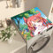 Nouiroy Tapete para lavadora, con diseño floral, para lavadora, secadora, cubierta superior, superabsorbente, para lavadora, microondas, refrigerador (niña zorro)