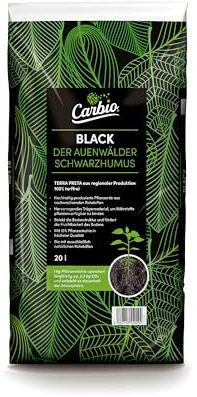 Black - der Auenwälder Schwarzhumus/Terra Preta - 20 l Sack