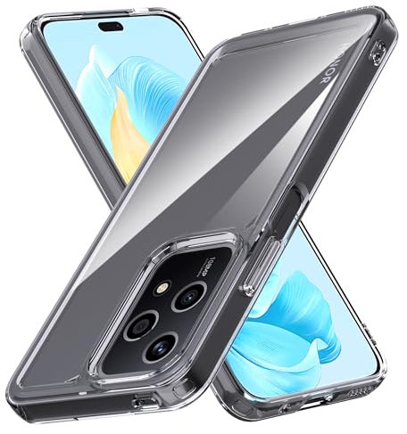 Anoowkoa Custodia Cover per Honor 200 Lite CASE Ultra Sottile Morbido TPU e PC Trasparente Silicone Antiurto Protettiva Custodia con Assorbimento degli Urti e Anti-Graffio