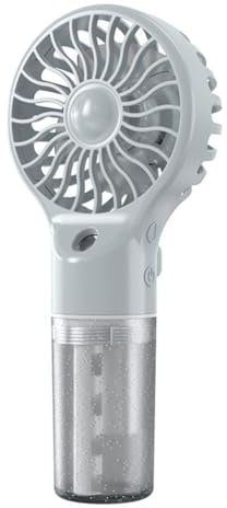 URFEDA Ventilateur de Poche Brumisateur Ventilateur Mini USB Personnel Portatif Rechargeable à Piles Ventilateur à Main Mini Humidificateur Petit Ventilateur Portable à 4 Vitesses pour Extérieur
