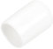 QUARKZMAN 25Pcs Embouts en Caoutchouc de 13 mm de Diamètre Intérieur, Capuchon d'Extrémité Rond en Vinyle, Protecteurs de Filetage de Vis Blancs