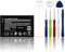 New SwarKing Ersatz Akku BL-4XL Kompatibel mit No-kia 6300 4G, 8000 4G, TA-1286, TA-1287, TA-1291, TA-1294, TA-1300, TA-1303, TA-1305, TA-1311, TA-1324, TA1307 with Toolkit
