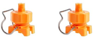 Limtula 1,9 cm verstellbarer flacher Ventilator, volle Kegelklemme, Clipdüse, Bewässerung, Wassersprinkler für Rasenflächen, oszillierend