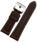 VELORE 20mm 22 mm 24 mm 26 mm echter Leder Retro Man Uhrenband für Panerai PAM111 441 Kaufmanns -Wachband -Handgelenksgurt(Dark brown silver,22mm)