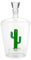 Balvi Bottiglia per liquore Cactus Colore Verde Adatto a Qualsiasi liquore Vetro