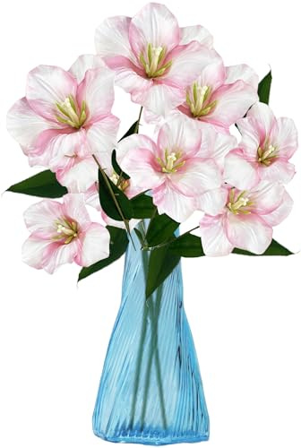 astylishome Faux Flower Bouquet Fake Flowers - Artificial Plants Table Arrangement for Wedding Birthday Party 4926