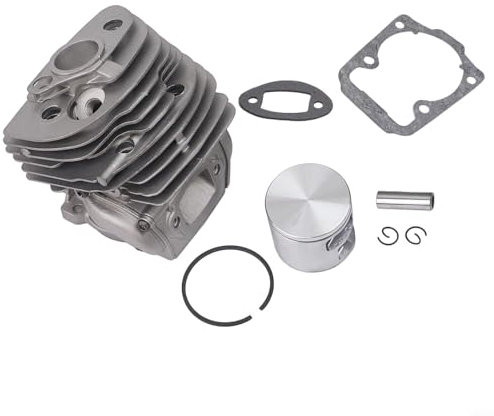 Zylinderkolben-Set 46 mm für Husqvarna-555 556 560 560XP 562 562XP Kettensäge – kompatibel mit 575355805/575355802/575355806/575355801/575355803