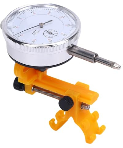 Depisuta Fahrrad Speichen-Spannungsmesser, Multifunktionale Fahrrad Rad Zentrierständer Universal Rugged Wheel Repair Tool Professionelle Fahr Rad Felgen Einstellwerkzeug, Fahr (Yellow)