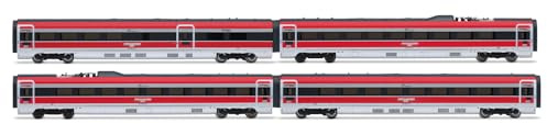 ARNOLD HN3512 FS Trenitalia, Frecciarossa ETR 1000 New Livery, Zusatzset, 4 Elemente, ep.VI Coach Packs
