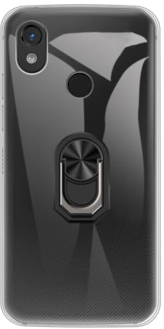 UOGNADGD Hülle und Ringhalterung für CAT S52 - Schwarzring