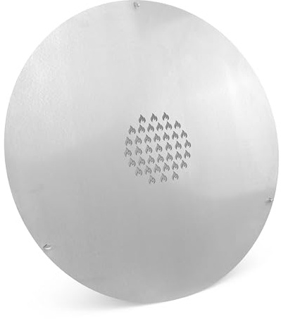 Grillrost.com Das Original Plaque de feu Suspendue – pour trépied et Potence de Grill