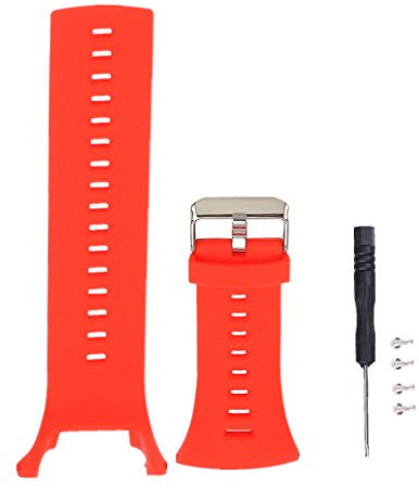 Muovrto Armband für Suunto Ambit 1/2/2S/2R, Silikon Sportarmband Uhrenarmbänder für Suunto Ambit 3/3 Sport/3 Run/3 Peak(Colour 3)