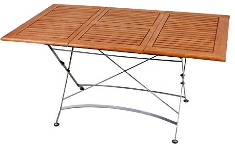 Gravidus praktischer Ausziehtisch aus Eukalyptusholz, bis 150 cm