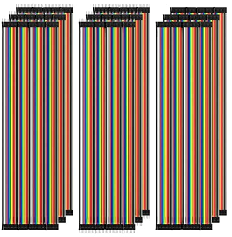 AZDelivery 3 x Jumper Wire Cable Set of 120 pcs M2M / F2M / F2F compatible with Arduino and Raspberry Pi including E-Book!