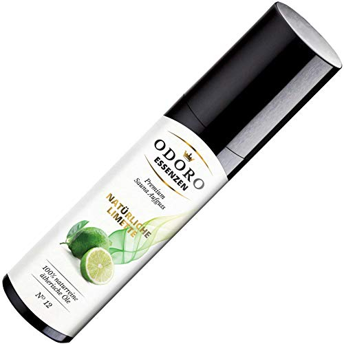 Saunaaufguss Duft Natürliche Limette – 100% ätherische Öle – Premium Aufguss Konzentrat (100ml) – Natur Aufgussmittel, naturreine Saunaaufgüsse