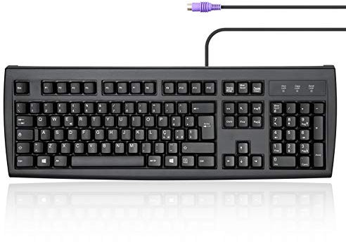 PERIBOARD-107 - PS2-Standardtastatur Schwarz