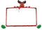 Computer-Monitorabdeckung Weihnachten Deko Bildschirm Schutzhülle Dreidimensionale Cartoon-Dekoration,für Zuhause, Büro(Weihnachtsmann/Rentier/Schneemann)