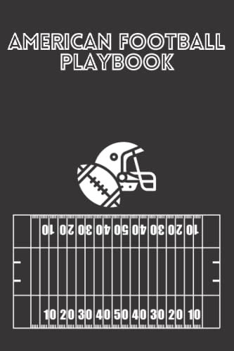 American football Playbook: Notebook for Gridiron Coaches