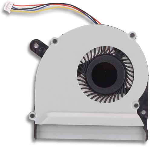 Zunate Ventilador de Refrigeración, Aleación de Aluminio 4Pin DC 5V Computer CPU Cooler Fan, para ASUS F402C para F502C para S300 para S300C para S300Ca para S400 S400C X402