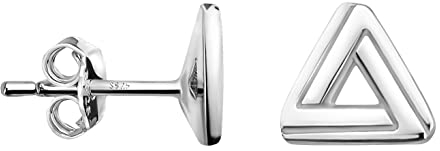 SOFIA MILANI - Damen Ohrringe 925 Silber - Dreieck Ohrstecker - E1544