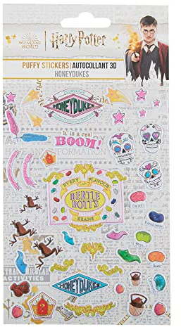 HARRY POTTER Foam STIKERS Honey DUKES-4895205608979 Aufkleber, mehrfarbig (26246)