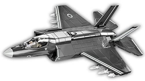 COBI F - 35 B Lightning II, Navy, 12.8 inches Long, 8.5 inches Wide, 3.9 inches high