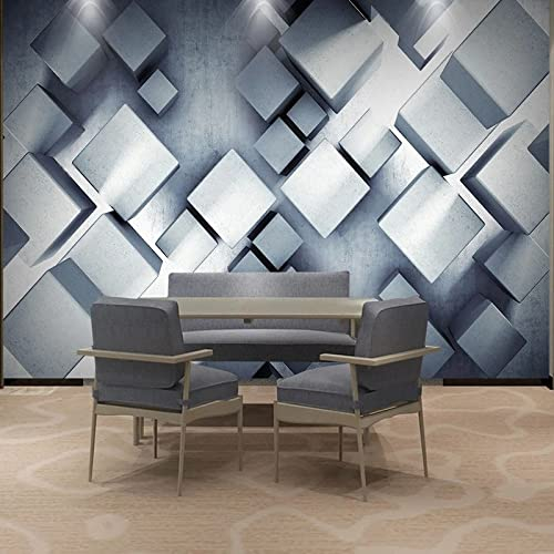 YXTSmurals Geometrie Würfel Kreativität 3D Fototapeten Wandaufkleber 3D Fototapete Moderne Wanddeko Wandbilder Wandkunst Diy Wand Tapete Wohnzimmer Schlafzimmer Büro Flur Wanddekoration
