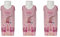 Diosa Pink - Agua Premium de Mineralización Débil | 100% pura en Envase de Cartón Reciclable de diseño (24 x 330 ml)