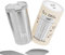 IZY Trinkflasche, Silber, Wasserspende, Thermoskanne, Kaffeebecher to go, Thermobecher, BPA-frei, Trinkflasche aus rostfreiem Stahl, Heiß oder kalt für 12 Stunden, 350 ml