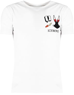 Iceberg T-Shirt Bugs - F0106301 - Blanc - M (EU)