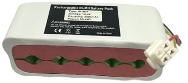 PYQMZTRV Batería de aspiradora NI-MH de 14,4 V y 3,5 Ah, Compatible con la Serie Samsung NaviBot SR88XX, SR8840, SR8845, SR8855, SR8895, batería VCA-RBT20