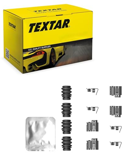 TEXTAR Zubehörsatz, Scheibenbremsbelag 82554000 | Kompatibel mit: TESLA MODEL 3, MODEL Y