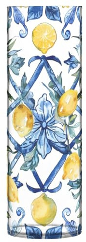 Blumenvase Vintage Zitrone unzerbrechlich dekorative moderne Vase Kunststoffvase für Büro Zuhause Meeting