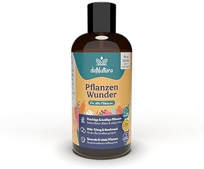 deNatura | PflanzenWunder | Natürlicher Pflanzenbooster aus Bambusextrakt | Ganzheitliche Pflanzenstärkung für prächtiges Wachstum, reiche Ernte & robuste Pflanzengesundheit | 100% Bio (500ml)