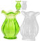UPKOCH 4 Stück Minivase Zubehör für Miniaturszenen Miniaturblumen Tischdekoration große Vase künstliche blüten Artificial Flower winzige Vasenfiguren Miniatur-Puppenhauszubehör Plastik