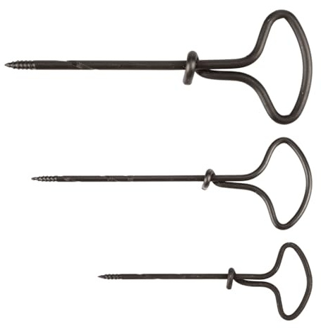 NEO TOOLS Handbohrer-Satz 2,5-3 - 4-5 mm 3-tlg. Knotenbohrer | Kastanienbohrer Set Kastanien-Bastelset, Kastanienset, Kastanienmännchen Bastelset, Holzbohrer Handbohrer f. Kastanien