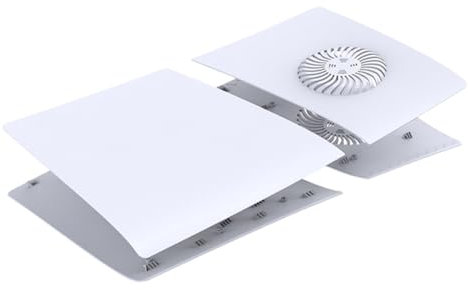 ARVALOLET Plaque avant pour PS5 Pro Disc/Digital Edition Couvercle de console avec valve de refroidissement