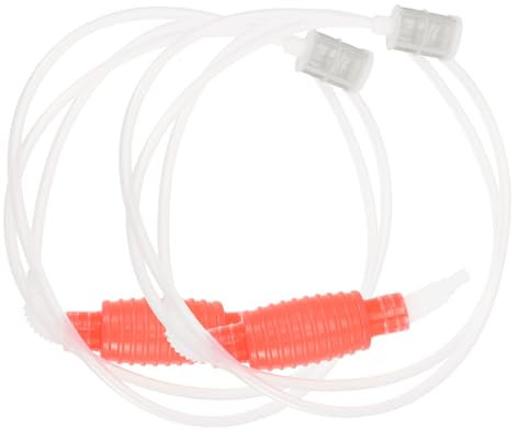 HOLIDYOYO 2pcs Enzyme Wine Extractor Siphon Filter Tube Homemade Brew Syphon Tube Transfer Tools for Beer Making Equipment