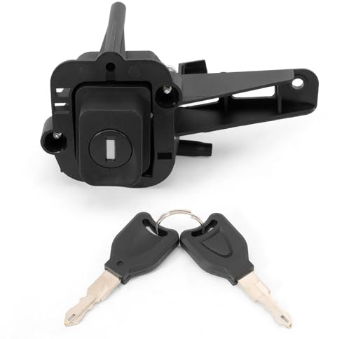 Fraylis Serrure Coffre 7701471225 Compatible avec Clio 2 avec cylindre et 2 clés 256516 Bouton Verrouillage Coffre Arrière